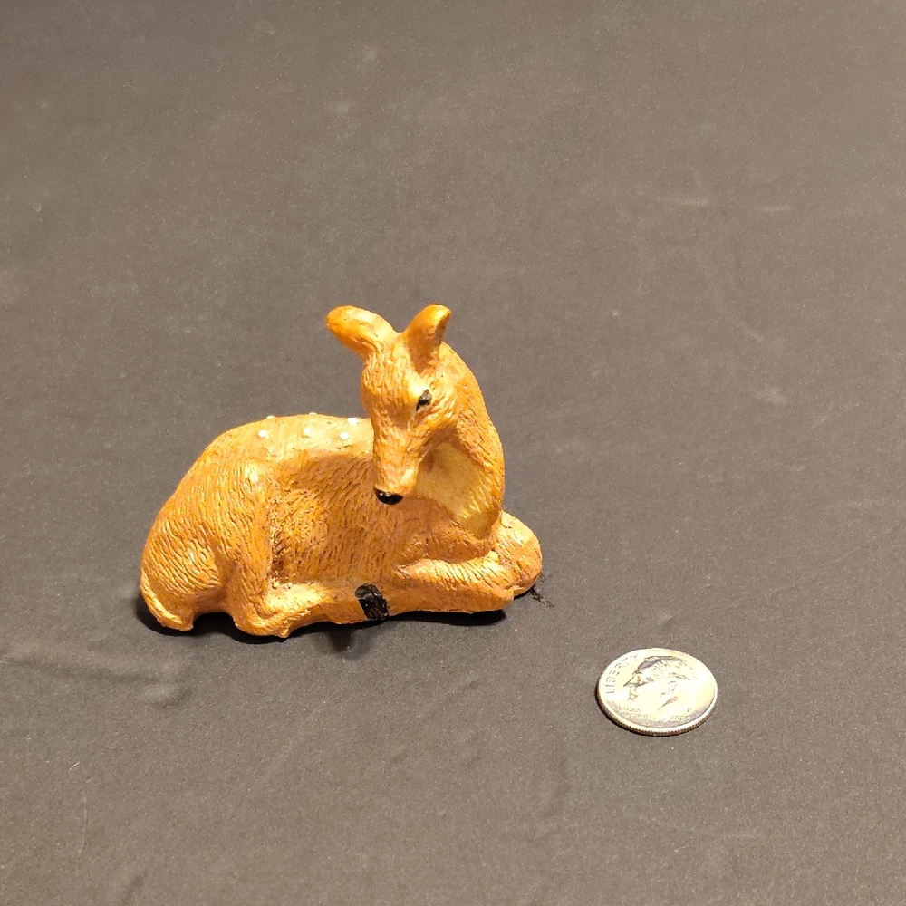 Vintage Tan Deer Figurine